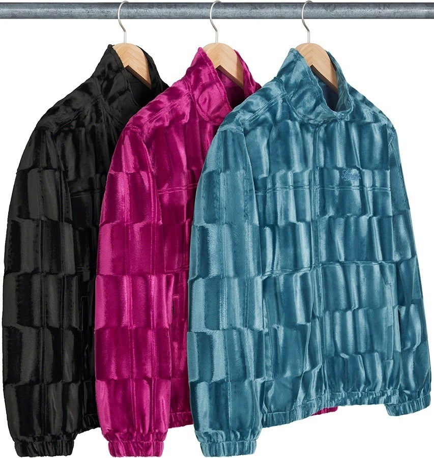 Velour Track Jacket